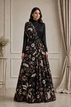 Florence Autumn noir gown | Pre-order