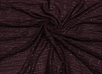 Wine red sequins and beads unstitched material | Pre-order