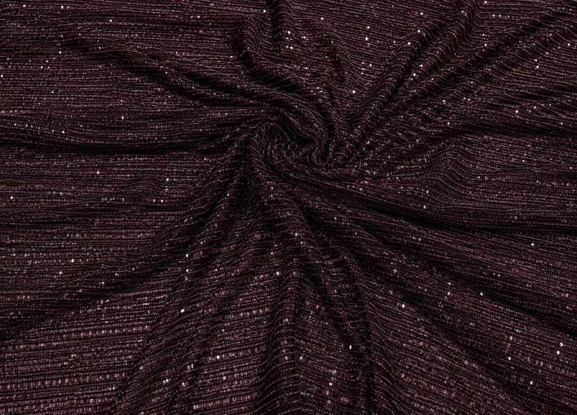 Wine red sequins and beads unstitched material | Pre-order