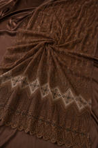 Brown Hanging vine lace with sequins | Pre-order