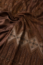 Brown Hanging vine lace with sequins | Pre-order