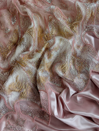 blush pink elegance unstitched material