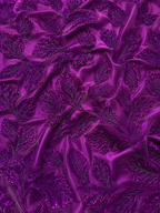 Purple leaves unstitched material