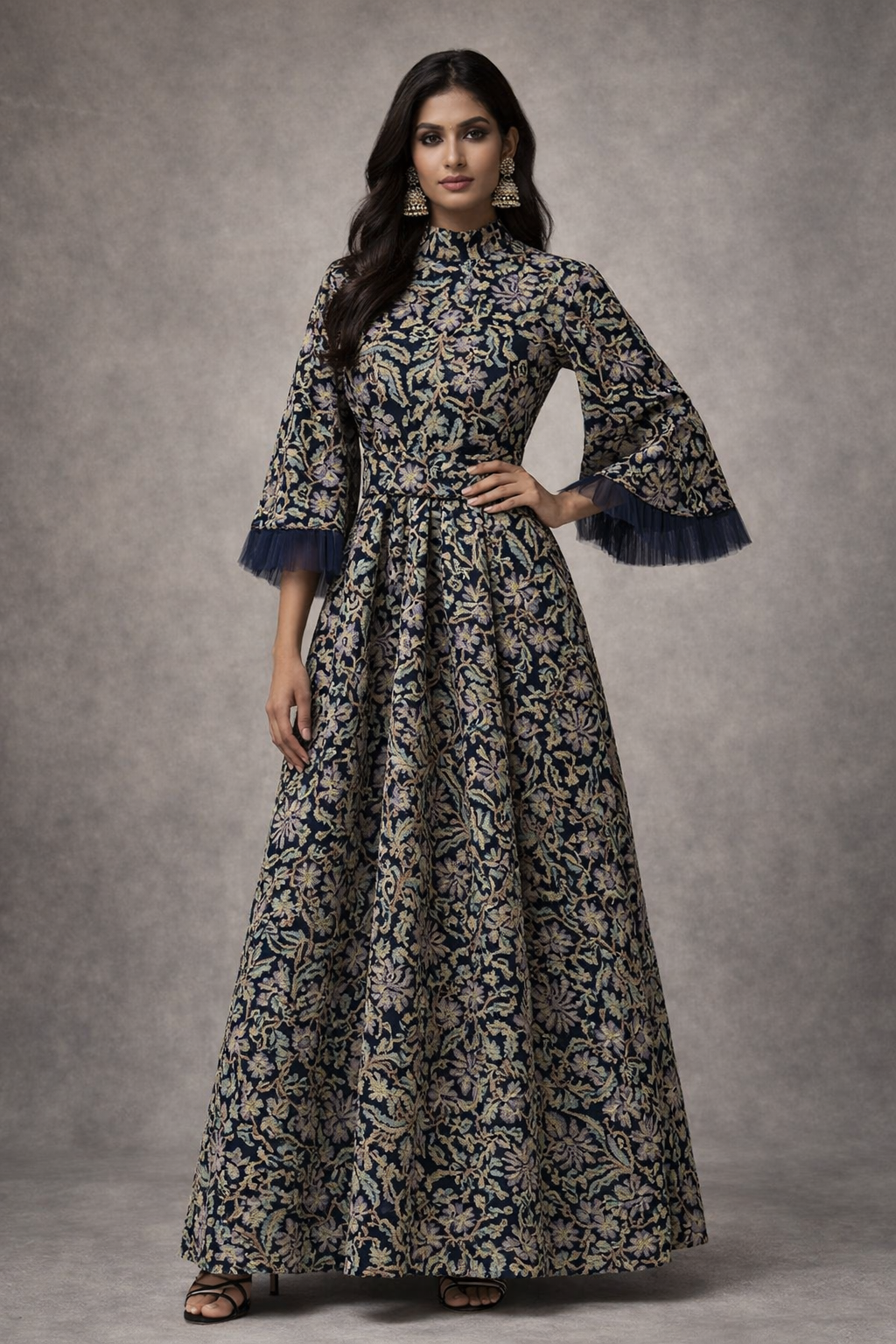 Amara Bloom Floral Gown - preorder