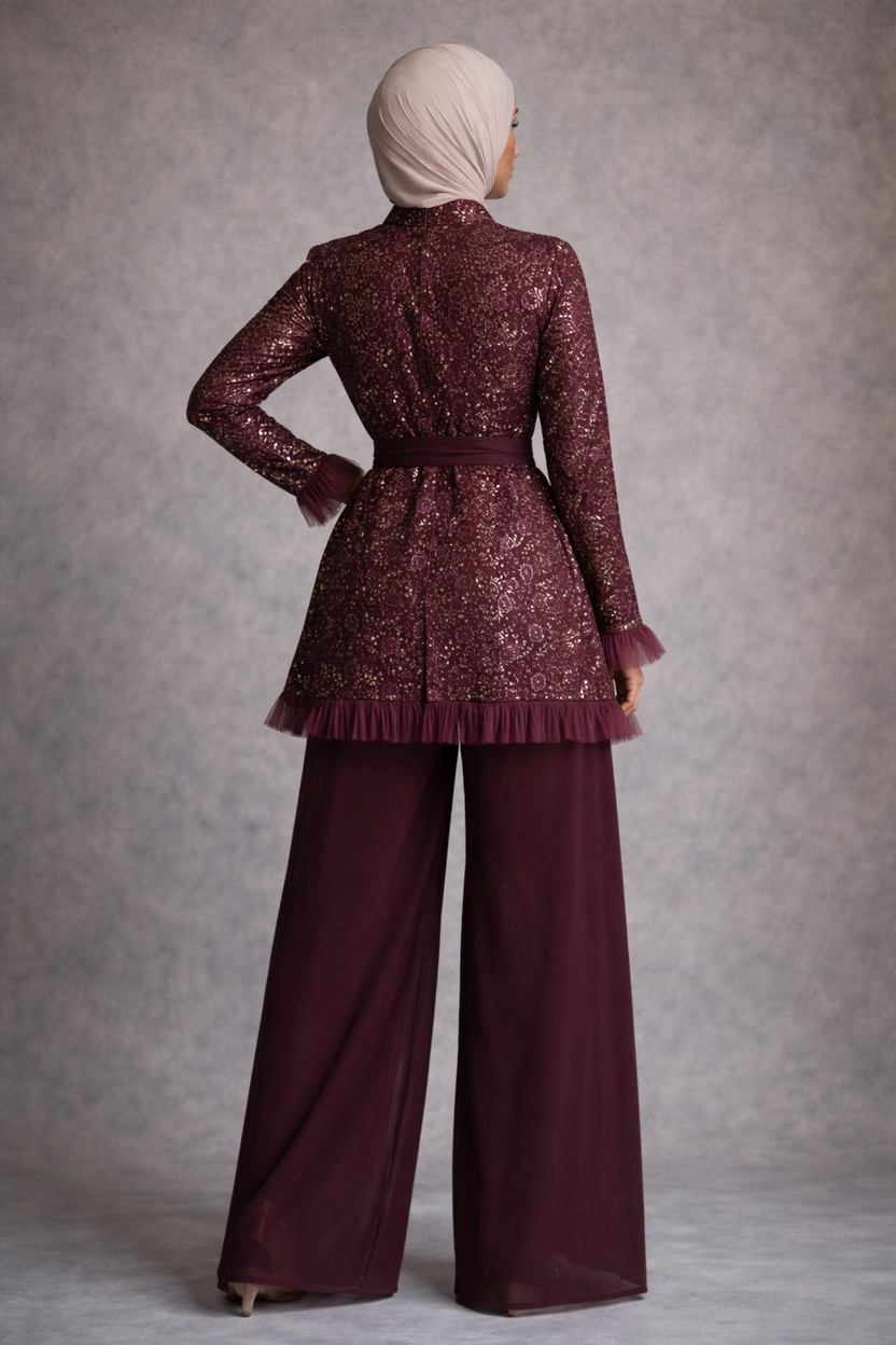 N&T jacket & plazzo Co-ord | Pre-order
