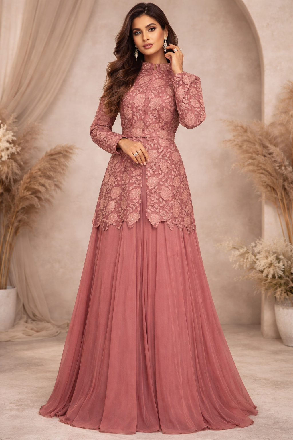 Garden Rose Short Jacket and Dress | Pre-order