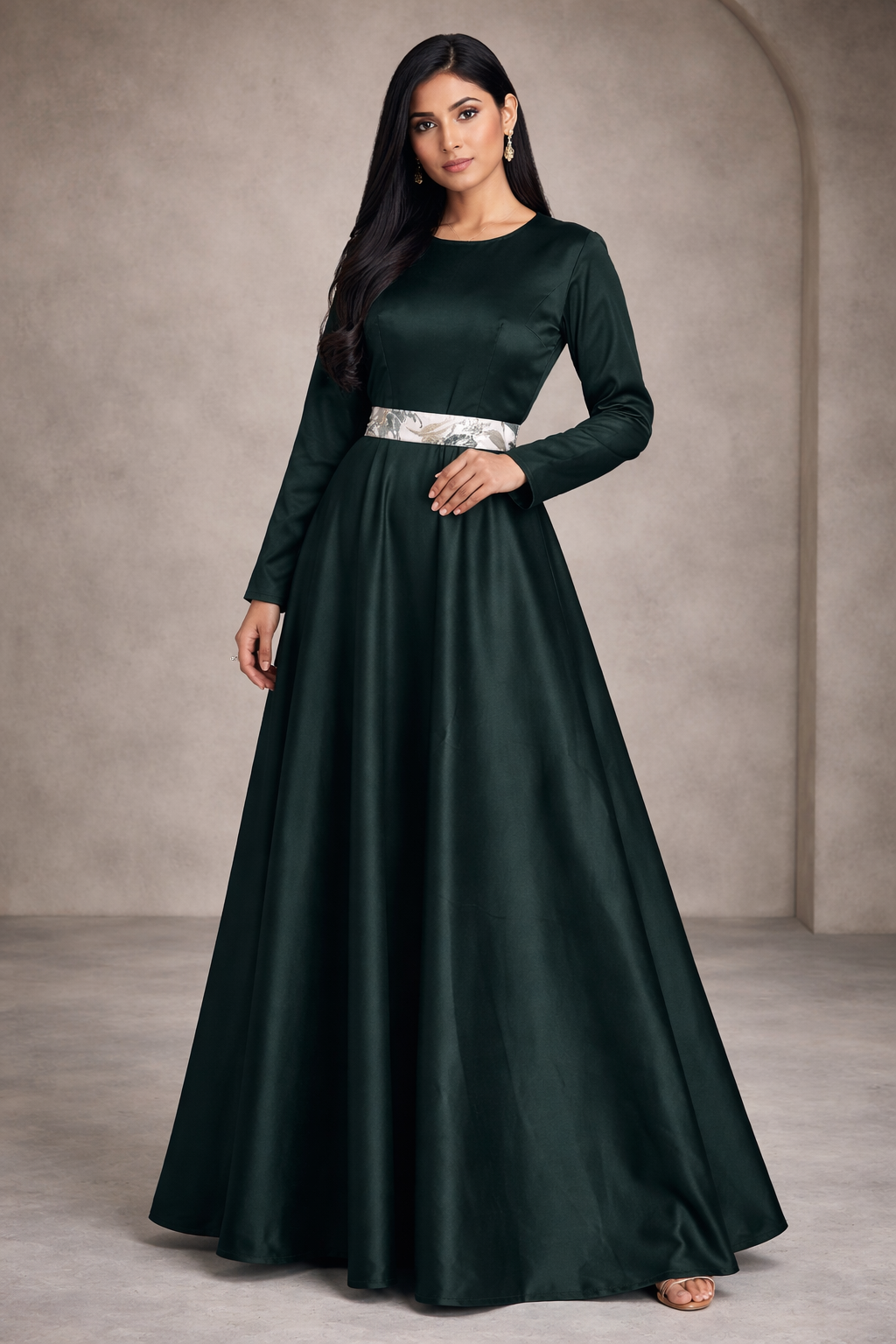 Marbella Side Cape Gown | Pre-order