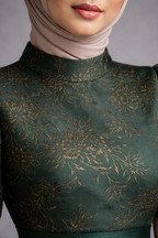 Green Garcia  Adele Fundamental Gown
