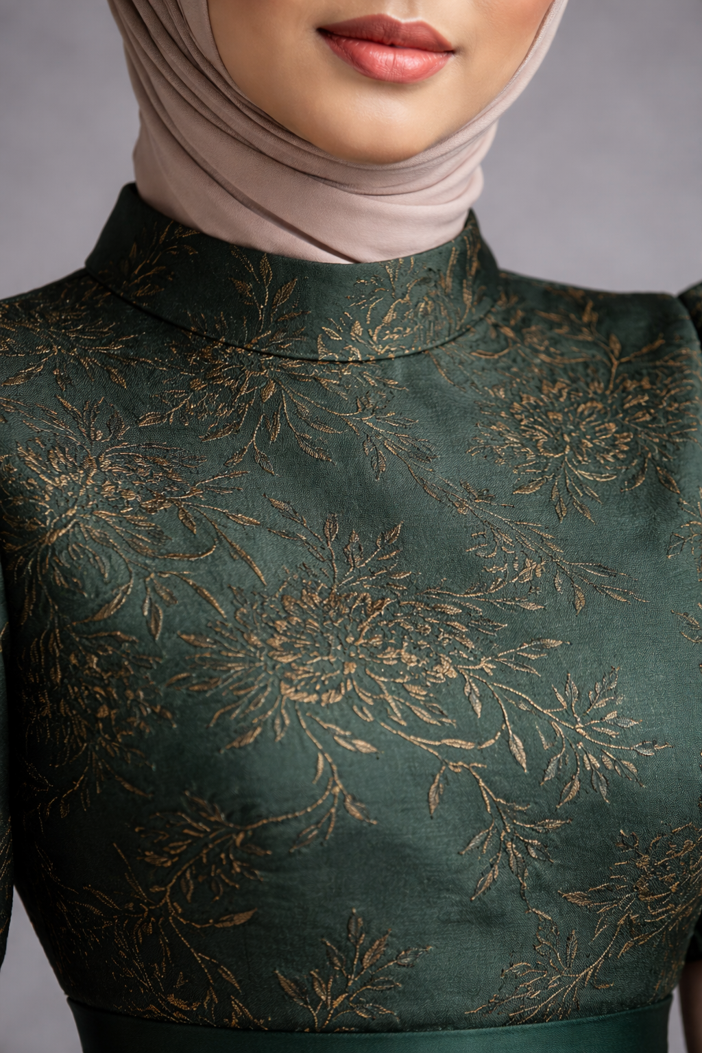 Green Garcia  Adele Fundamental Gown