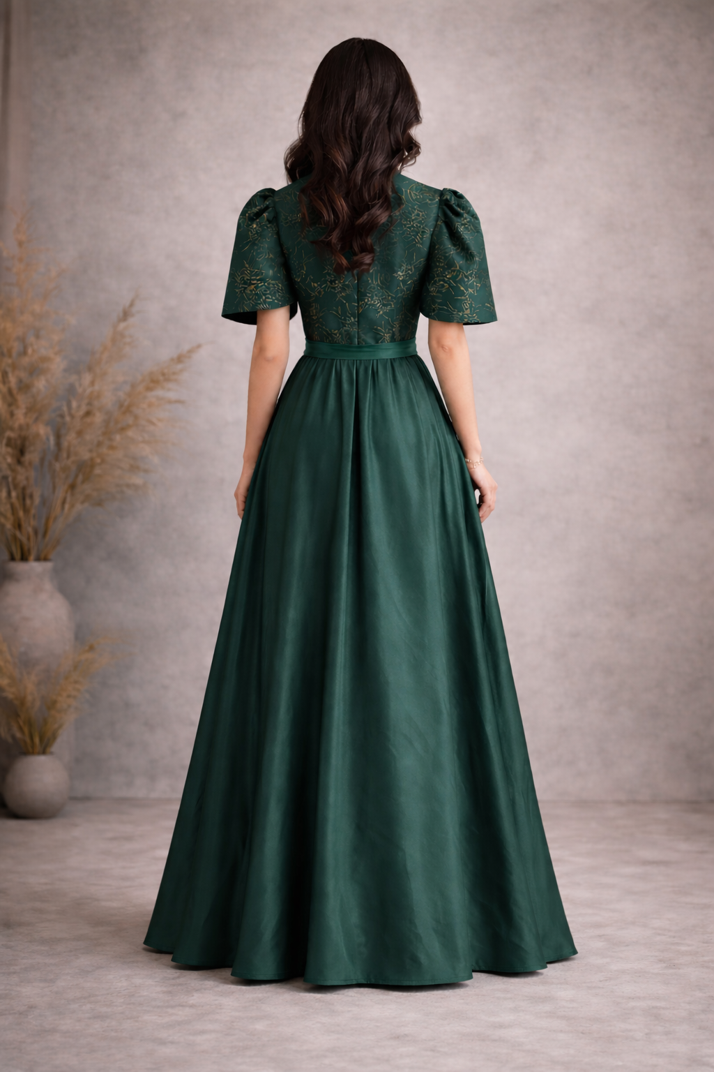Green Garcia  Adele Fundamental Gown