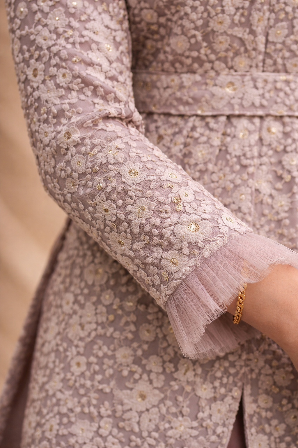 Zahra Blush Pink Jacket and Plazzo
