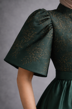 Green Garcia  Adele Fundamental Gown
