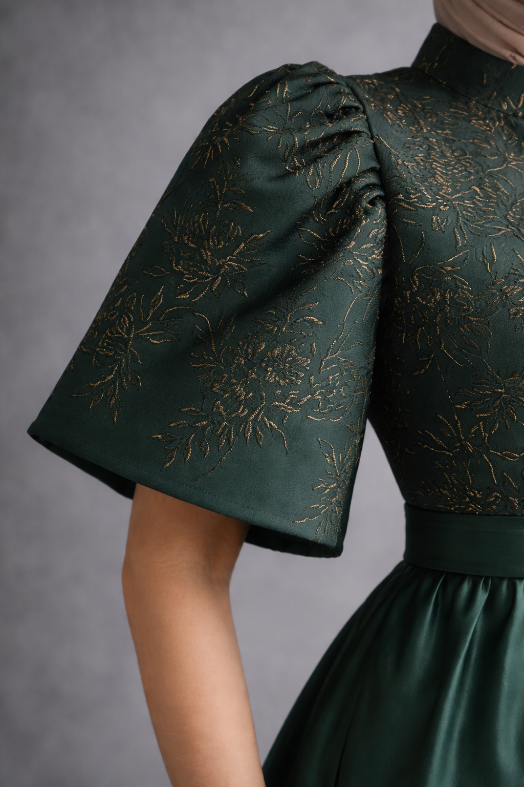 Green Garcia  Adele Fundamental Gown