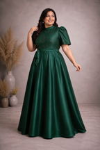 Green Garcia Adele Fundamental Gown | Pre-order