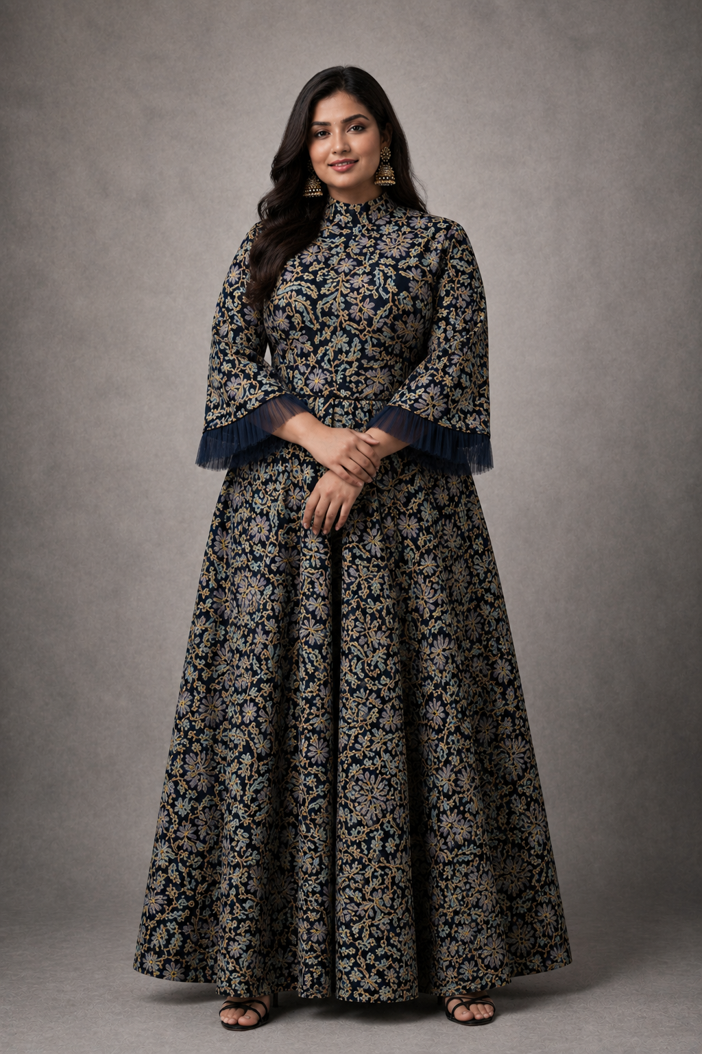 Amara Bloom Floral Gown - preorder