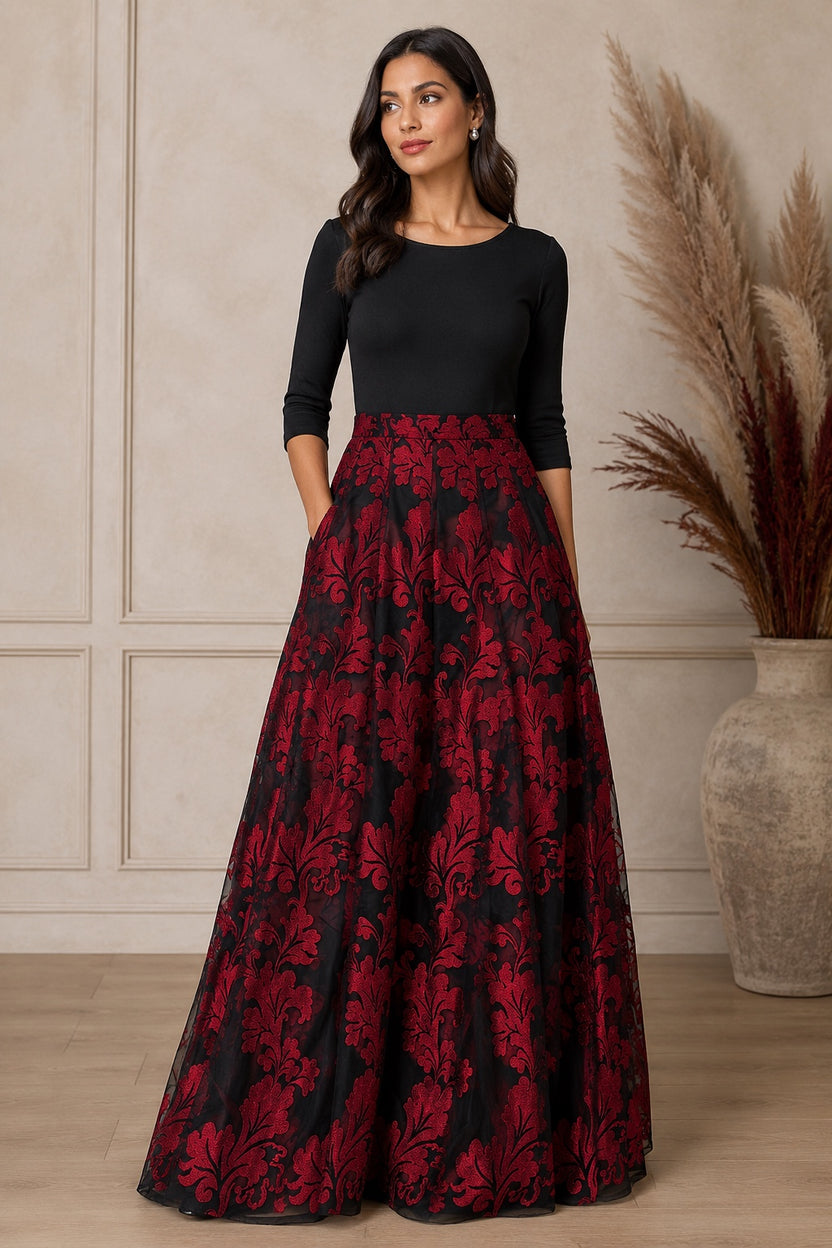 Red Roses Skirt